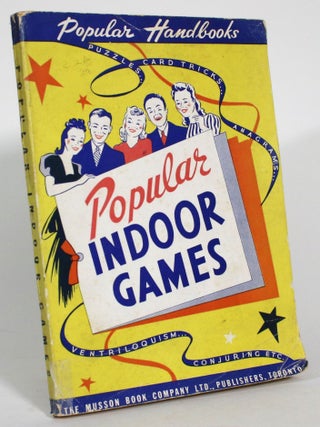 Item #014525 Popular Indoor Games and Amusements. F. R Ings