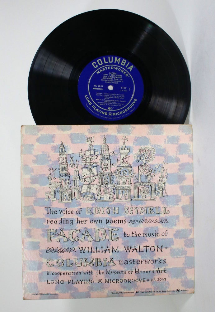Item #014550 Facade. Edith Sitwell, William Walton, music.