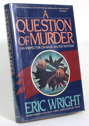 Item #014583 A Question of Murder. Eric Wright