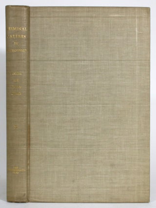 Item #014613 Criminal Careers in Retrospect. Sheldon and Eleanor Glueck