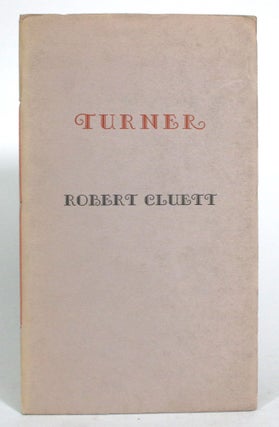 Item #014762 Turner. Robert Cluett