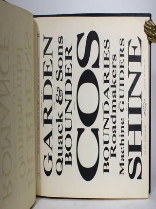 Delittle's Wood Type Specimens, Book No. 27