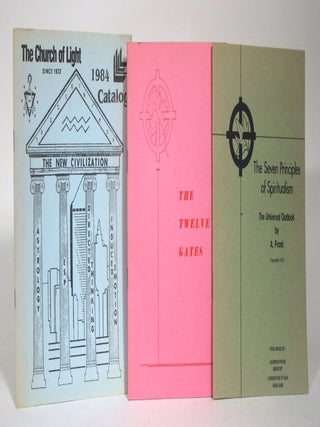 Item #015518 The Seven Principles of Spiritualism: The Universal Outlook, The Twelve Gates and...