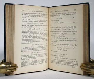 Treatise on the Calculus of Finite Differences