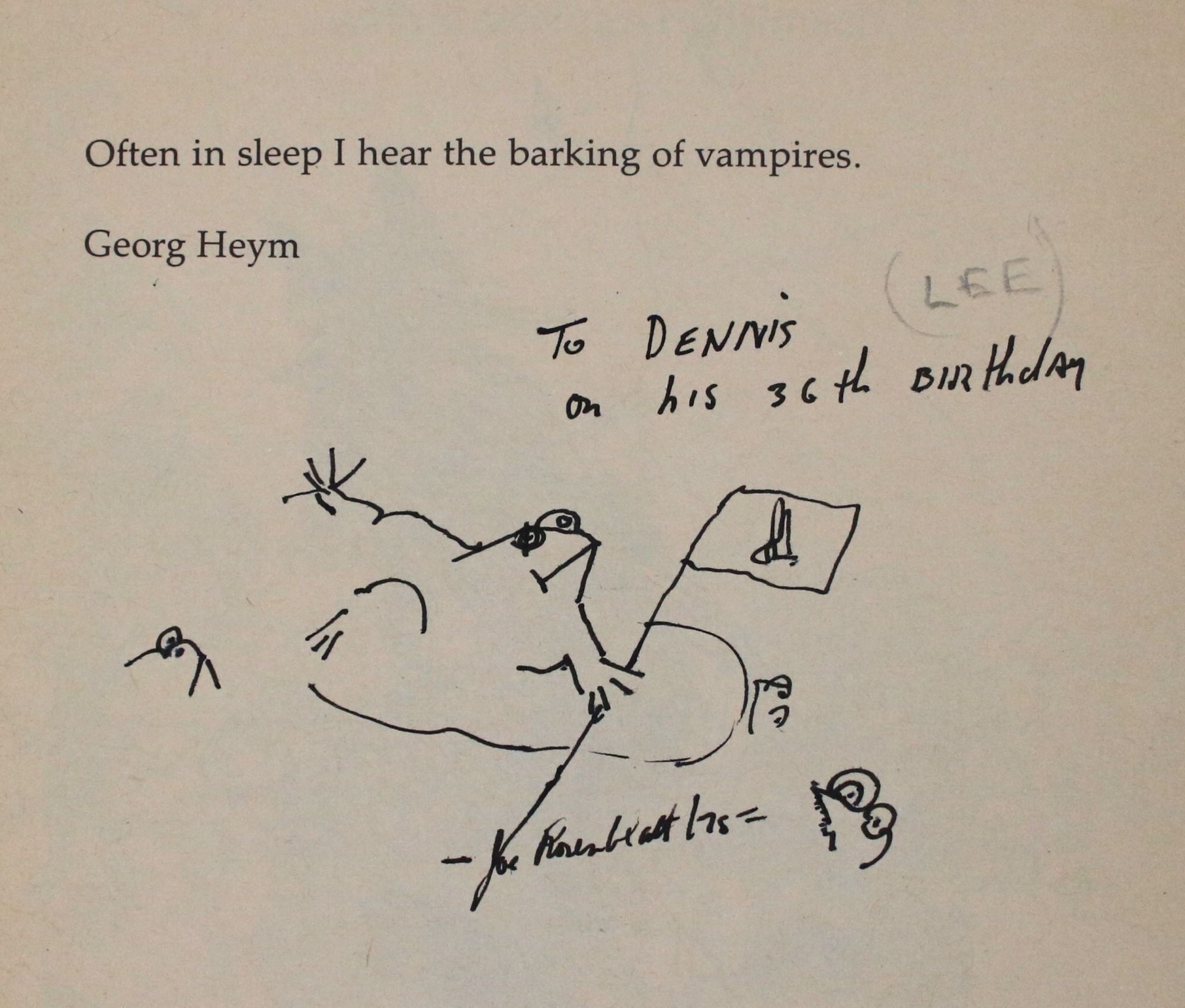 Virgins & Vampires | Joe Rosenblatt | 1st Edition