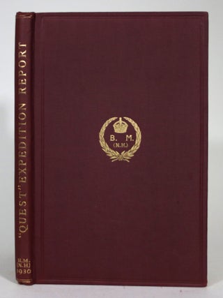Report on the Geological Collections Made During the Voyage of the "QUEST" on the Shackleton-Rowett Expedition to the South Atlantic and Wedell Sea in 1921-22.