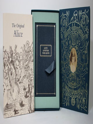 Item #015949 Alice's Adventures Under Ground and The Original Alice. Lewis Carroll, Sally Brown