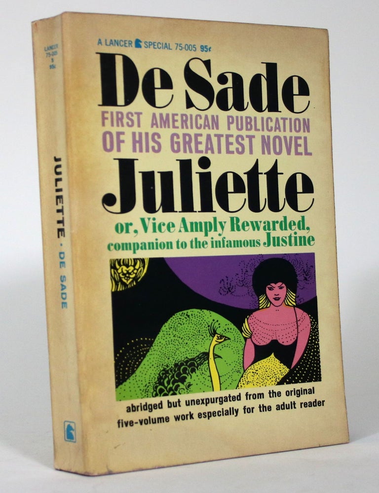 Item #016008 Juliette, or, Vice Amply Rewarded. Marquis De Sade.