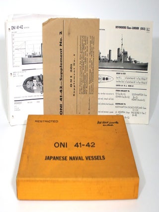Item #016196 ONI 41-42 Japanese Naval Vessels (RESTRICTED). Division of Naval Intelligence