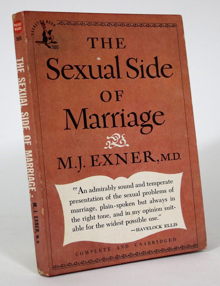 Item #016203 The Sexual Side of Marriage. M. J Exner.