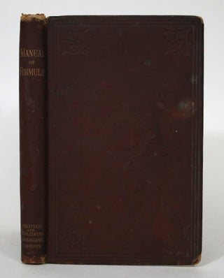 Item #016210 The Manual of Formulae. Containing Over 1000 Recipes