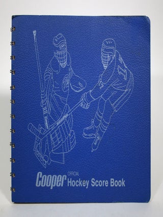 Item #016305 Cooper Hockey Score Book: Lineups, Scores, Records for 27 Games. Cooper Canada Ltd