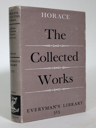 Item #016385 The Collected Works of Horace. Lord Dunsany, Michael Oakley