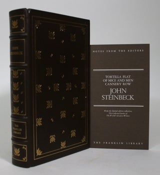 Item #016398 Tortilla Flat. Of Mice and Men. Cannery Row. John Steinbeck