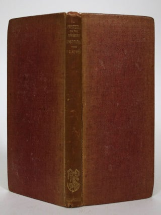 Item #016429 Aristotle on the Athenian Constitution. Aristotle, F. G Kenyon