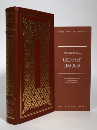 Item #016540 Geoffrey Chaucer: Cantenbury Tales. Geoffrey Chaucer, David Wright