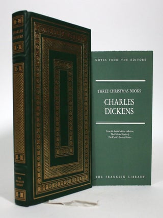 Item #016650 Three Christmas Books. Charles Dickens