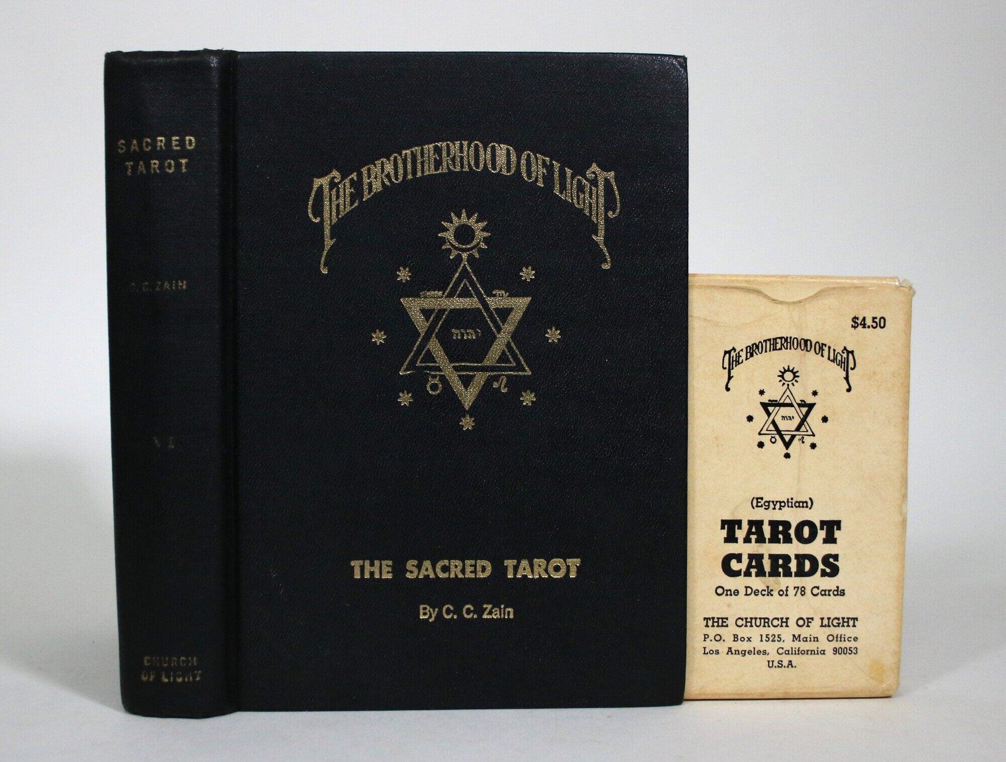 The Sacred Tarot with Egyptian Tarot Cards | C. C Zain