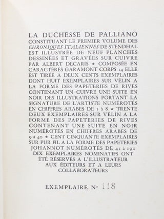 La Duchesse de Palliano