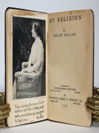 Item #017430 My Religion. Helen Keller