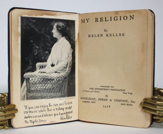 Item #017430 My Religion. Helen Keller