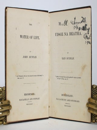 Item #017436 Uisge Na Beatha. John Bunyan, William MacDonald