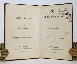 Item #017436 Uisge Na Beatha. John Bunyan, William MacDonald