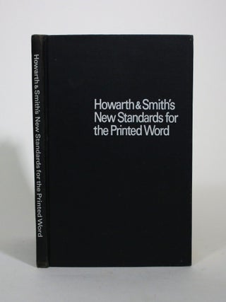 Howarth & Smith's New Standards for the Printed Word: A