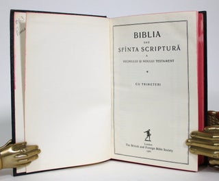 Biblia Sau Sfinta Scriptura A Vechiului Si Noului Testament