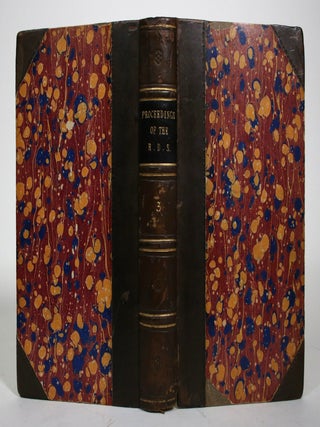 Item #017661 The Scientific Proceedings of the Royal Dublin Society. New Series. [Volume III...