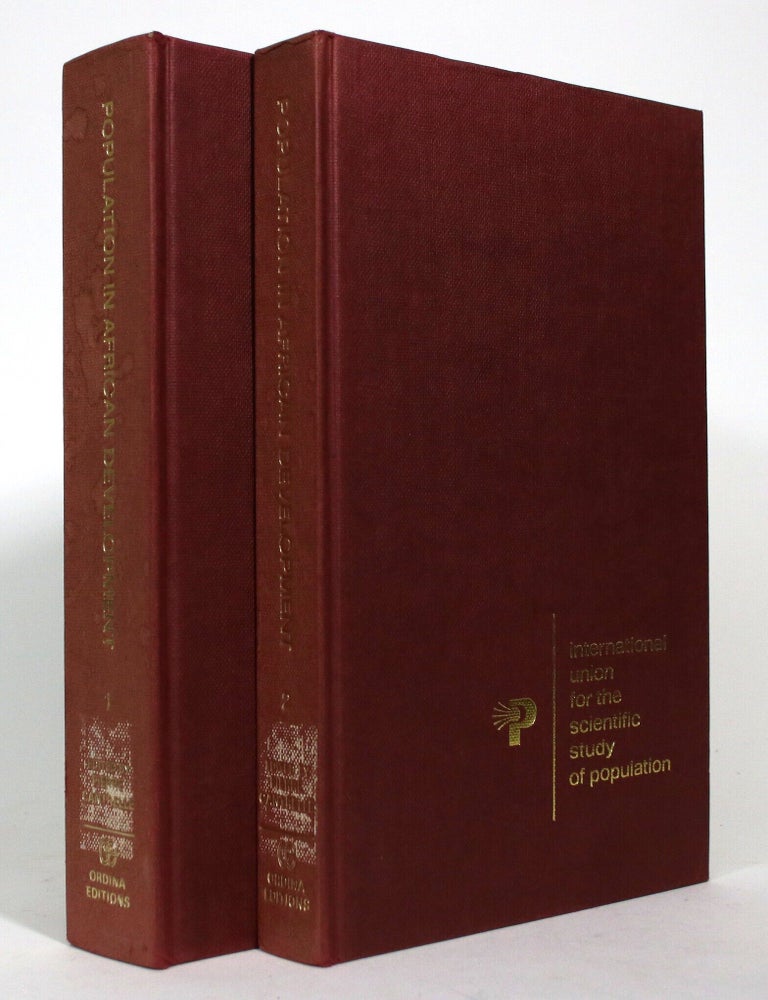Item #017706 Population in African Development [2 Volumes]. Pierre Cantrelle.