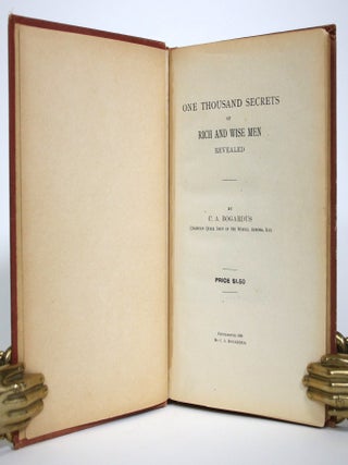 One Thousand Secrets of Rich and Wise Men Revealed