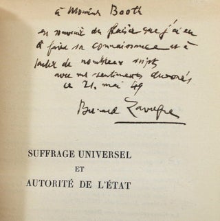 Suffrage Universel et Autorite de Letat: Leur Conciliation Effective par le Pluralisme Electoral